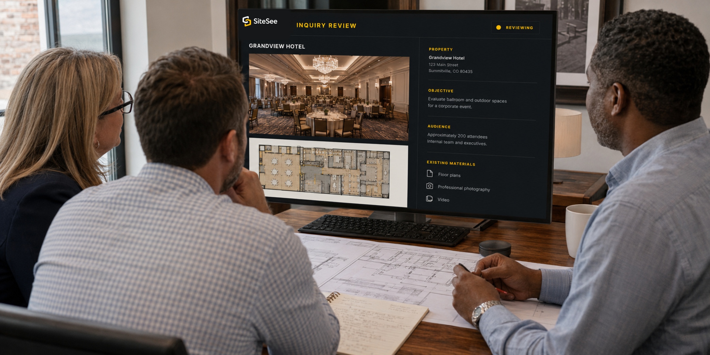 SiteSee inquiry Review Over Shoulder