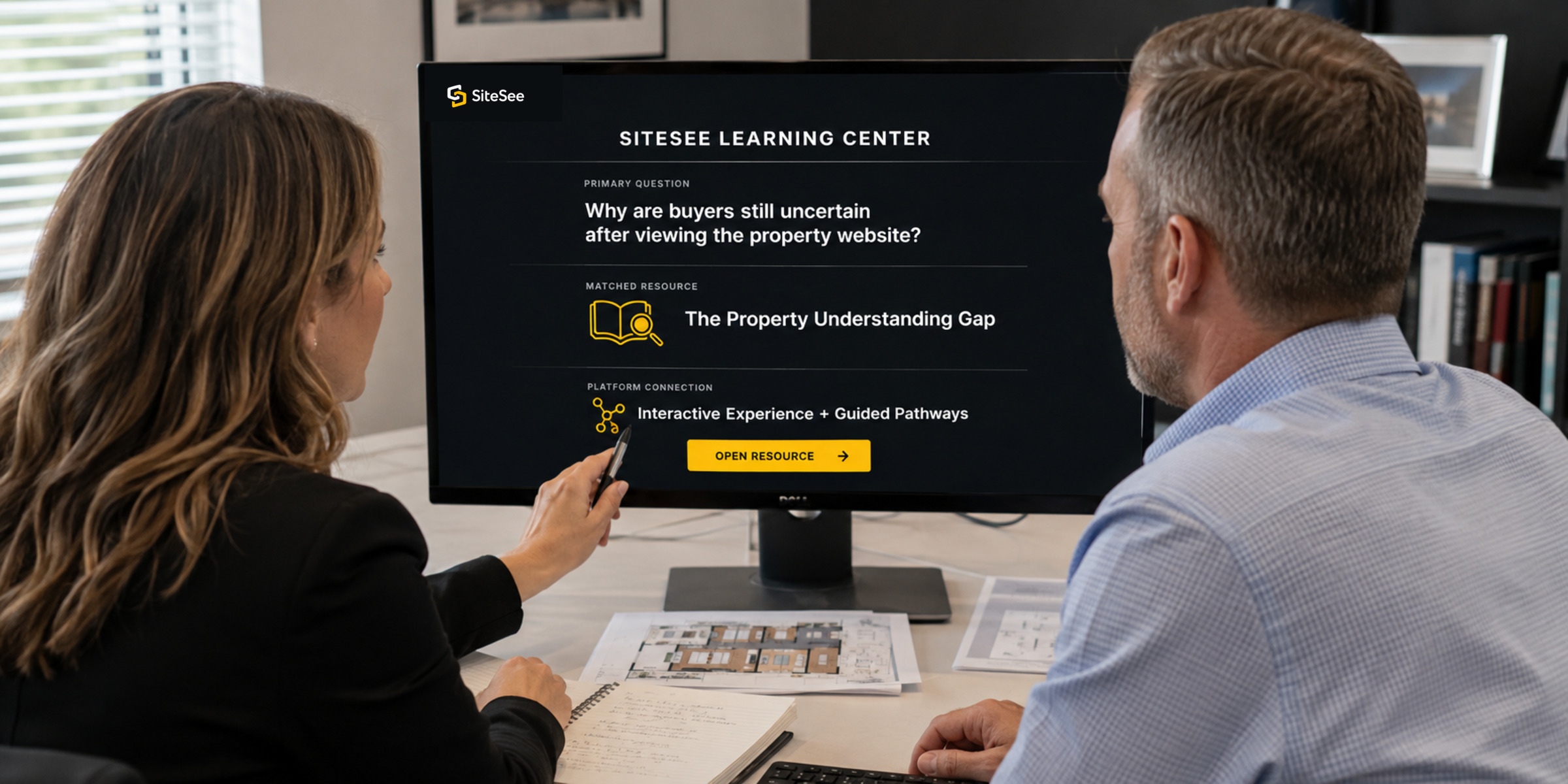 SiteSee question Led Discovery Over Shoulder