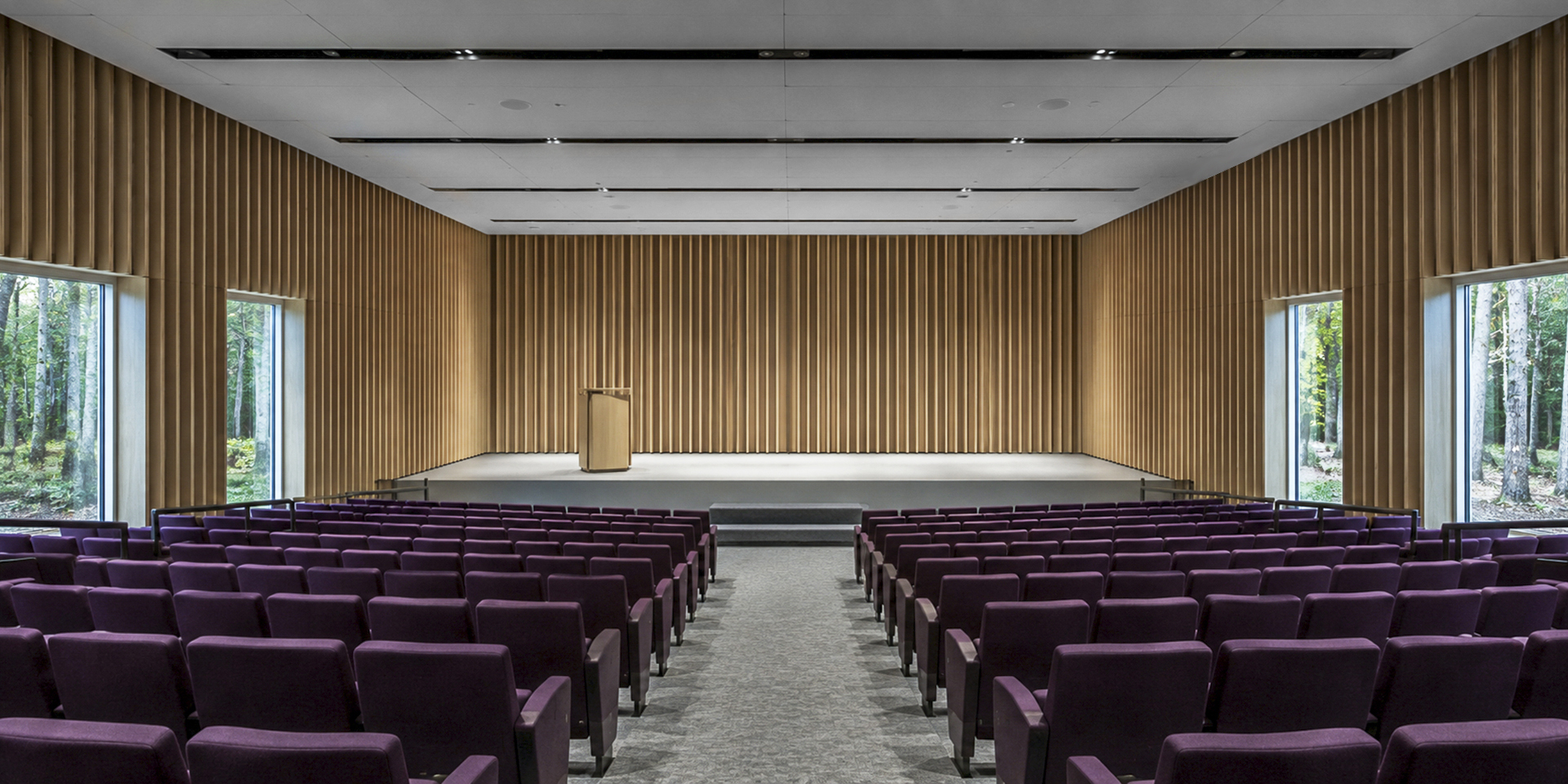 Conference center auditorium
