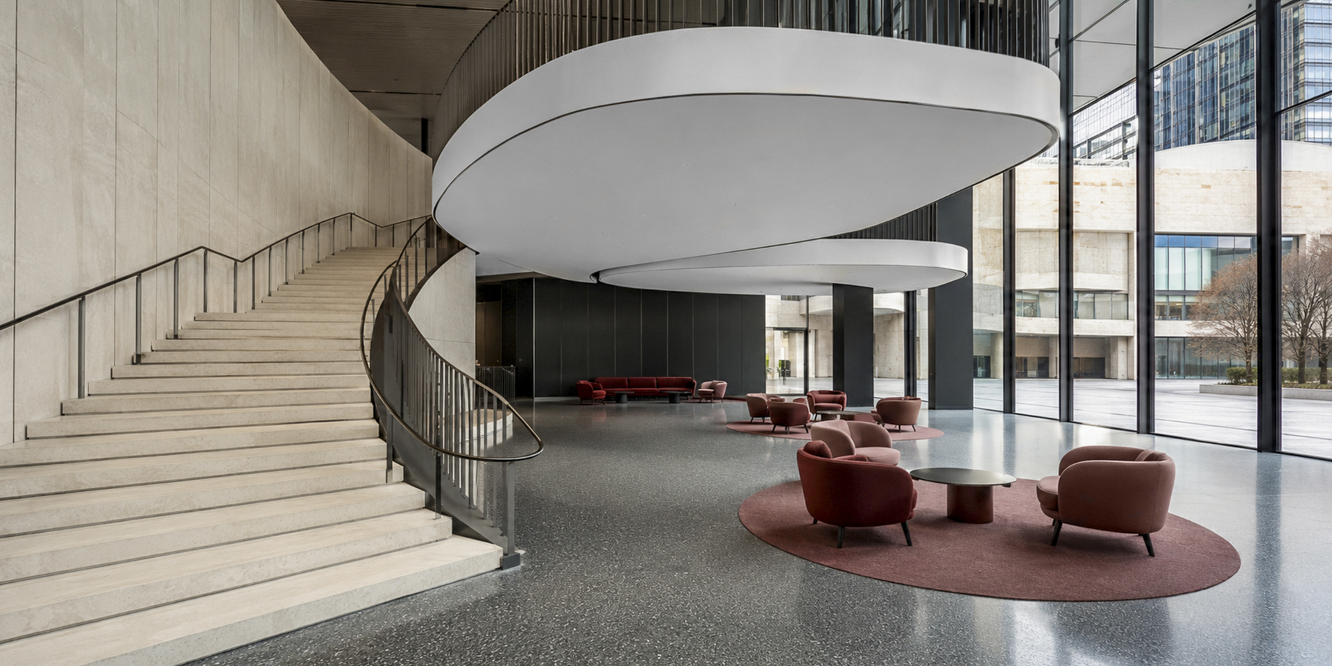 Performing arts lobby